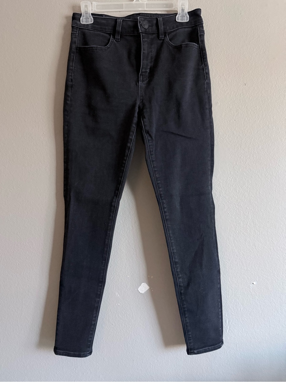 American Eagle High-Rise Black Skinny Jeans